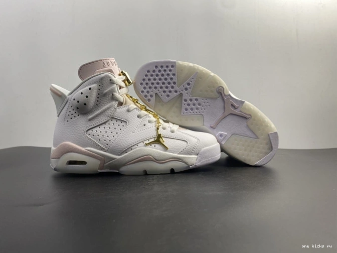 Rep Gold (W) 6 Jordan DH9696-100 Air Retro Hoops 0808